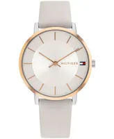 Tommy Hilfiger Women's Two Hand Blush Leather Watch 34mm