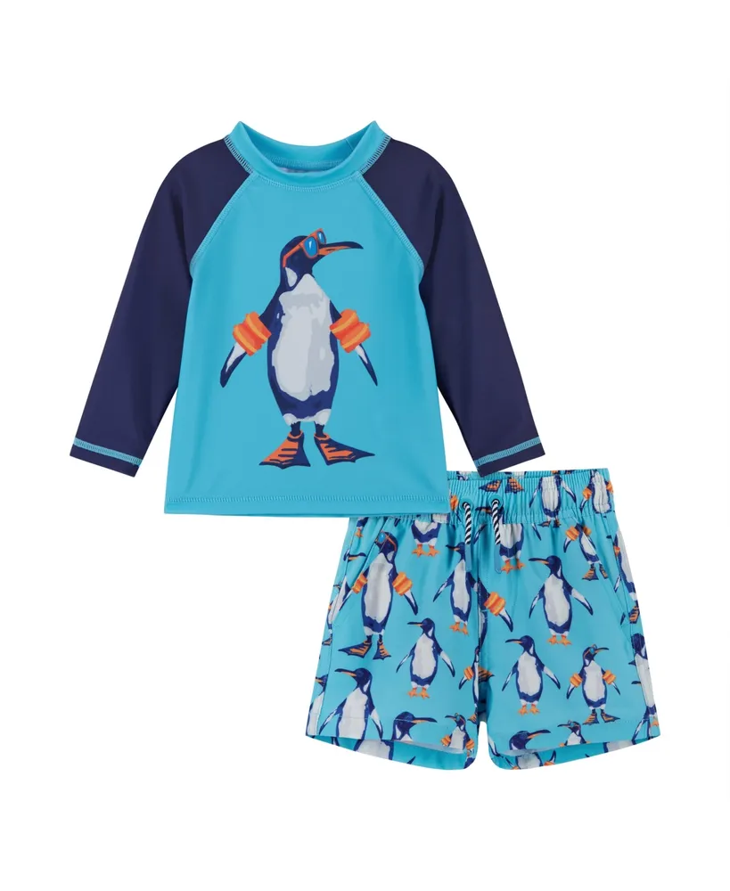 baby boy long sleeve rash guard
