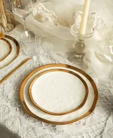 Stone Lain Florian 16 Pieces Dinnerware Set, Service For 4