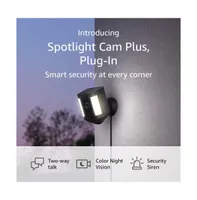 Ring Spotlight Cam Plus Plug-in
