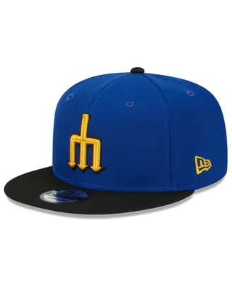 Big Boys and Girls New Era Royal, Black Seattle Mariners 2023 City Connect 9FIFTY Snapback Adjustable Hat