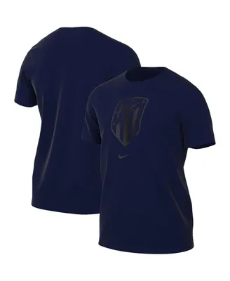 Men's Nike Navy Atletico de Madrid Crest T-shirt