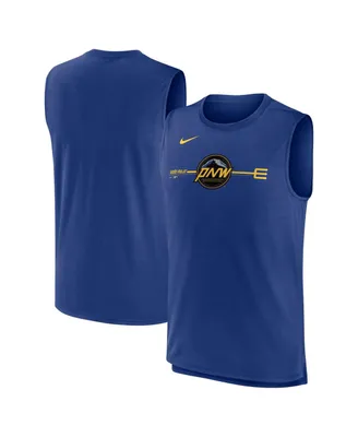 Men's Nike Royal Seattle Mariners 2023 City Connect Muscle Tank