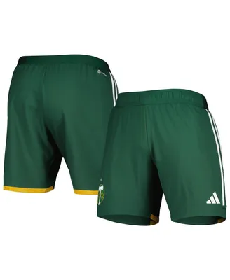 Men's adidas Green Portland Timbers 2023 Away Aeroready Authentic Shorts