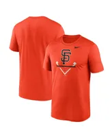 Men's Nike Orange San Francisco Giants Big and Tall Icon Legend Performance T-shirt