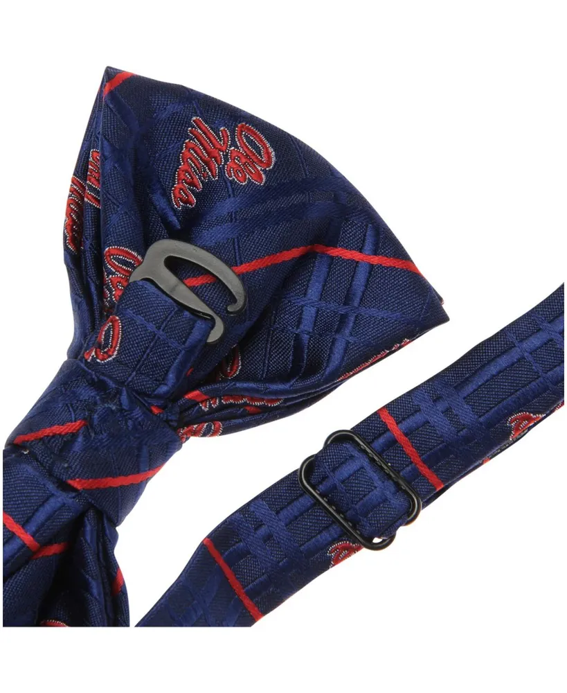 Men's Blue Ole Miss Rebels Oxford Bow Tie