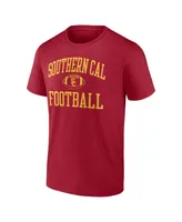 Men's Fanatics Cardinal Usc Trojans First Sprint Team T-shirt