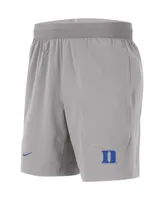 Men's Nike Gray Duke Blue Devils Player Performance Shorts