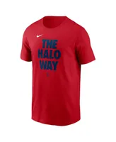 Men's Nike Red Los Angeles Angels Rally Rule T-shirt
