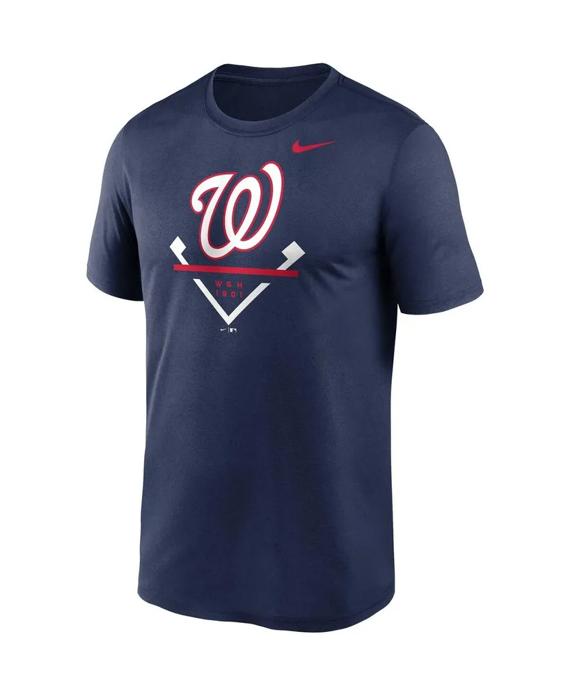 Men's Nike Navy Washington Nationals Big and Tall Icon Legend Performance T-shirt