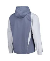 Men's adidas Charcoal Real Salt Lake All-Weather Raglan Hoodie Full-Zip Jacket