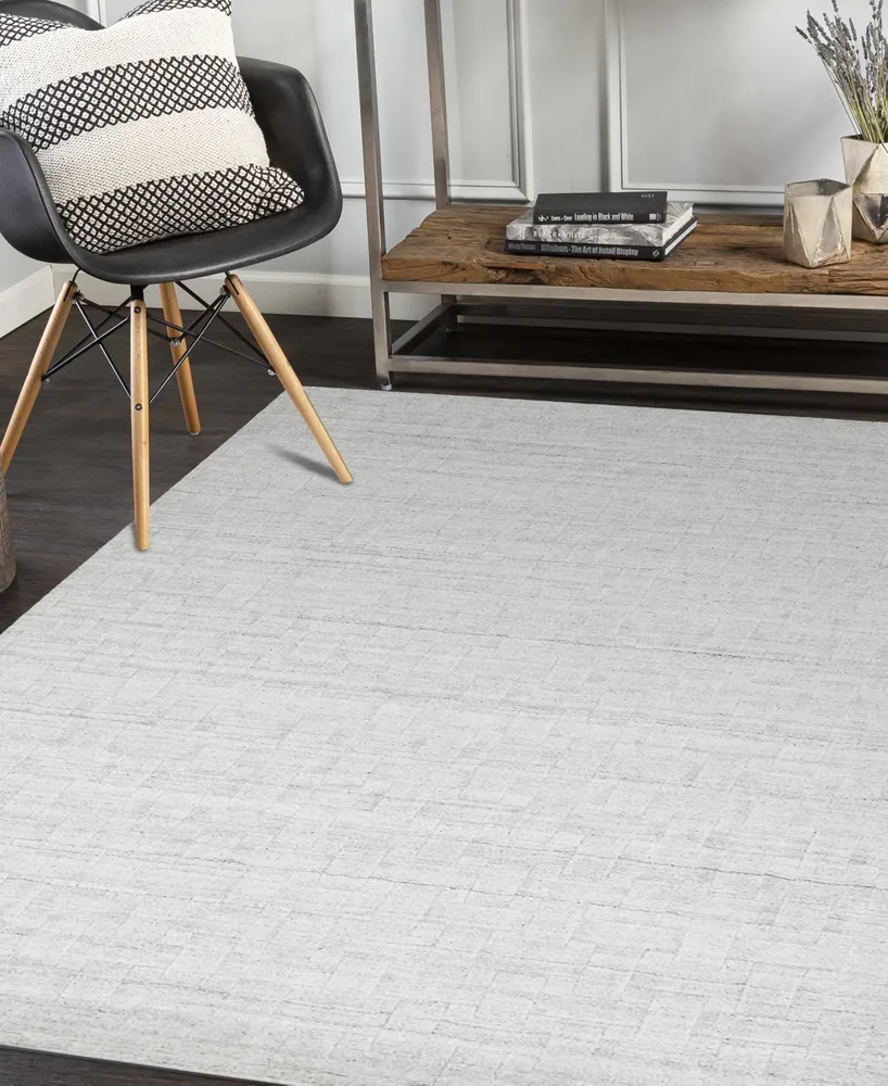 Timeless Rug Designs Faiza S1122 Alabaster 9' x 12' Rug
