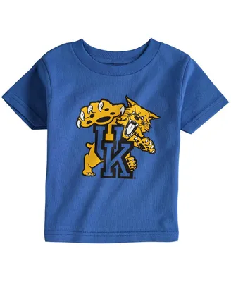 Toddler Boys and Girls Royal Kentucky Wildcats Big Logo T-shirt