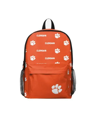 Youth Boys and Girls Foco Clemson Tigers Repeat Logo Backpack