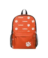 Youth Boys and Girls Foco Clemson Tigers Repeat Logo Backpack