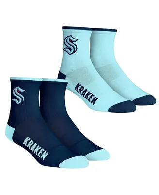 Rock Em Socks Men's Las Vegas Raiders Two-Pack Mascot Slogan