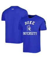 Men's Pro Standard Royal Duke Blue Devils Classic Stacked Logo T-shirt