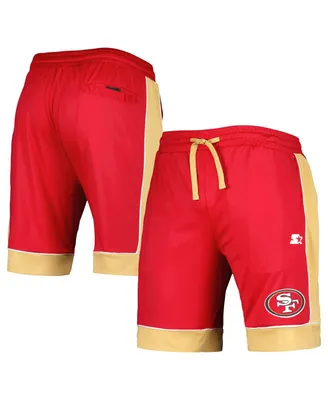 Men's G-iii Sports by Carl Banks Scarlet, Gold San Francisco 49ers Fan Favorite Fashion Shorts