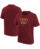 Big Boys Nike Burgundy Washington Commanders Logo T-shirt