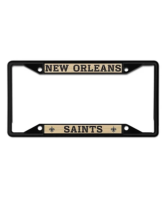 Wincraft New Orleans Saints Chrome Color License Plate Frame