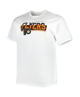 Men's Fanatics White Philadelphia Flyers Big and Tall Special Edition 2.0 T-shirt