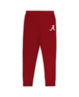 Toddler Boys Heather Gray, Crimson Alabama Crimson Tide Forever Love Team T-shirt and Leggings Set