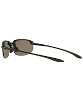 Maui Jim Unisex Polarized Sunglasses, Hookipa Asian Fit