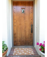 Kaf Home Coir Doormat, Snowflake