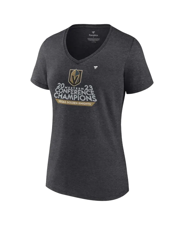 Vegas Golden Knights Fanatics Branded Youth Girls 2023 Stanley Cup  Champions Locker Room T-Shirt - Heather