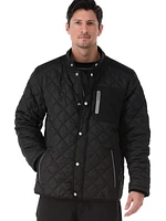 RefrigiWear Big & Tall Diamond Insulated Quilted Jacket