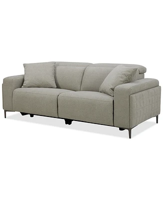 Closeout! Adney 88" 2 Pc Zero Gravity Fabric Sofa with Power Recliners, Created for Macy's