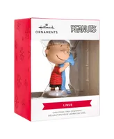 Hallmark Peanuts Linus Hugging Blanket Ornament - Multi