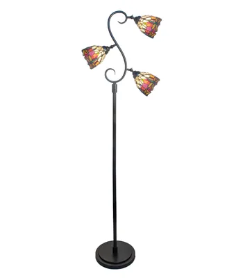 Dale Tiffany Amara 3-Light Floor Lamp