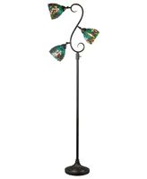 Dale Tiffany Alassio 3-Light Floor Lamp