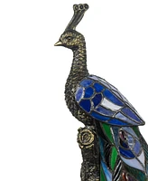 Dale Tiffany Galana Peacock Accent Lamp