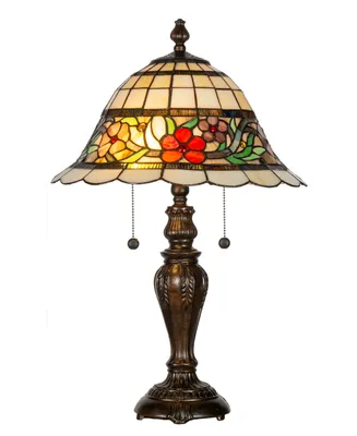 Dale Tiffany Seville Floral Table Lamp