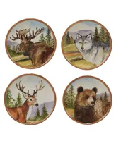 Certified International Mountain Summit 16 Piece Dinnerware Set, Service for 4
