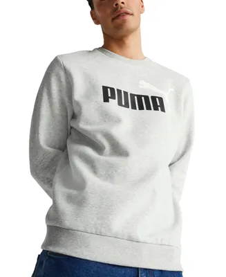 Puma Men's Ess+ Big Logo Crewneck Sweatshirt