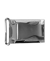 Trafalgar Men's 25mm Smooth Polished Finish Compression Belt Buckle