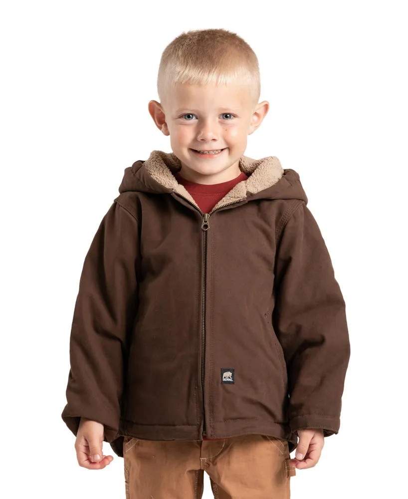 Toddler Unisex Lined Softstone Hooded Coat