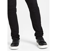 I.n.c. International Concepts Men's Skinny-Fit Black Moto Jeans, Created for Macy's