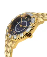 GV2 by Gevril Women's Venice Swiss Quartz Gold-Tone Stainless Steel Watch 38mm