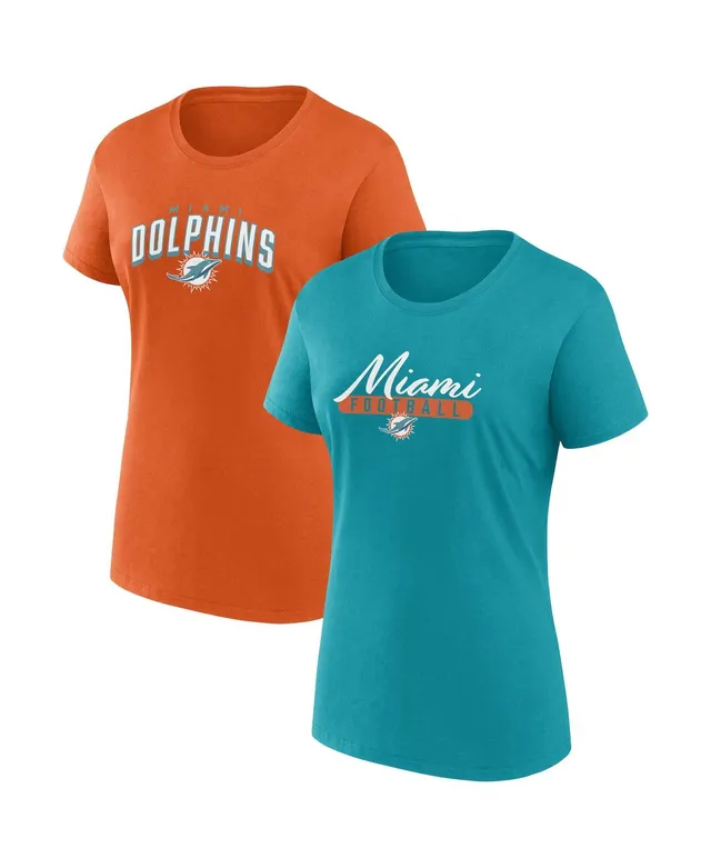 Lids Miami Dolphins Fanatics Branded Women's Ombre Long Sleeve T-Shirt -  Aqua/White