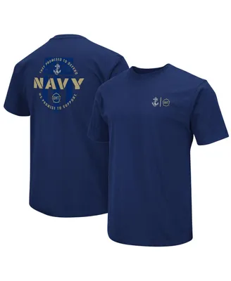 Men's Colosseum Navy Midshipmen Oht Military-Inspired Appreciation T-shirt