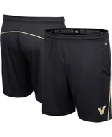 Men's Colosseum Black Vanderbilt Commodores Laws of Physics Shorts