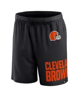 Men's Fanatics Black Cleveland Browns Clincher Shorts