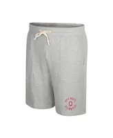 Men's Colosseum Heather Gray Ohio State Buckeyes Love To Hear This Terry Shorts