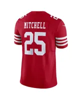 Men's Nike Elijah Mitchell Scarlet San Francisco 49ers Vapor F.u.s.e. Limited Jersey