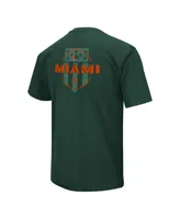 Men's Colosseum Miami Hurricanes Oht Military-Inspired Appreciation T-shirt