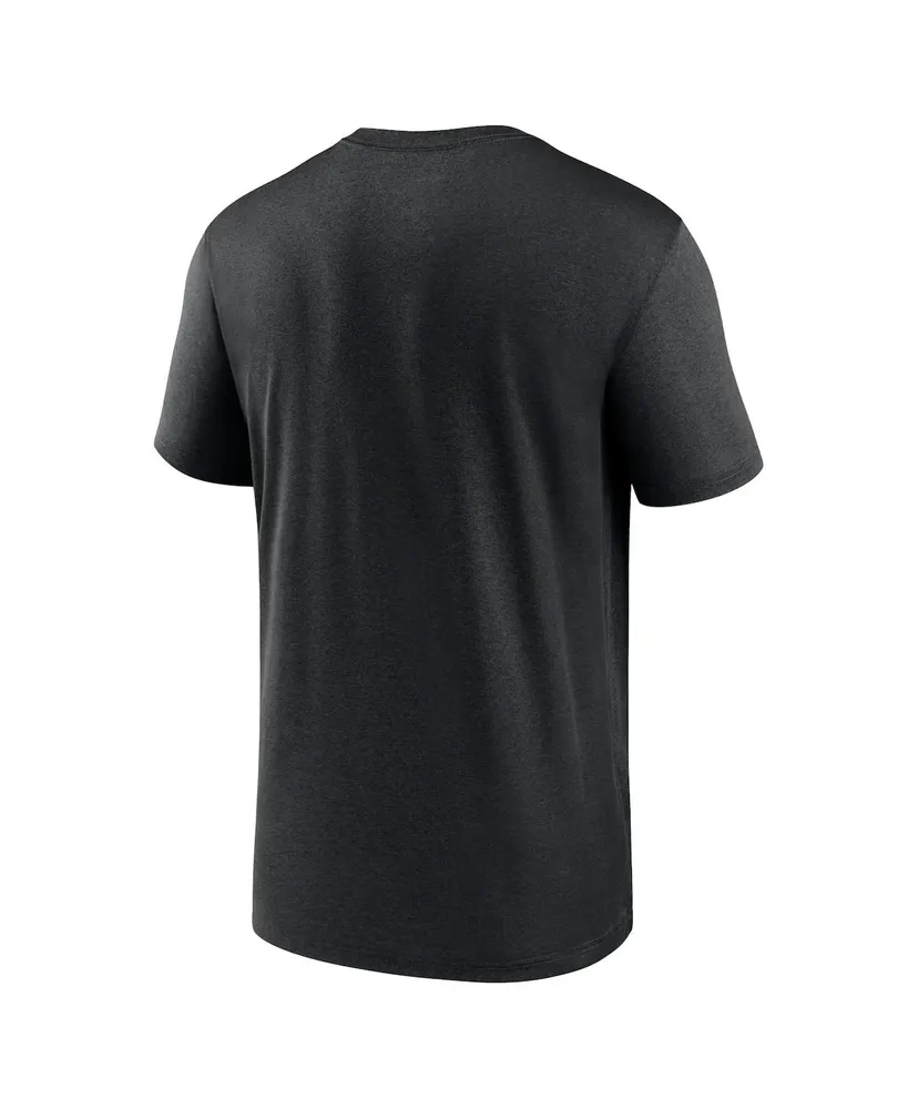 Men's Nike Black New Orleans Saints Legend Logo Performance T-shirt